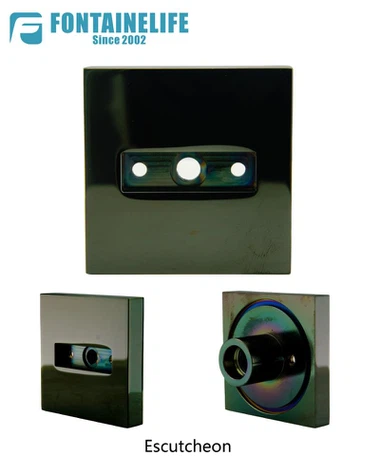 Plaque de base de robinet personnalisable