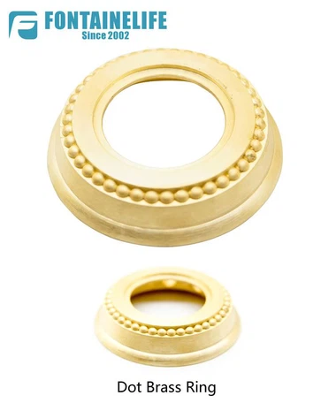 Base de robinet de salle de bain-sculptée à la main