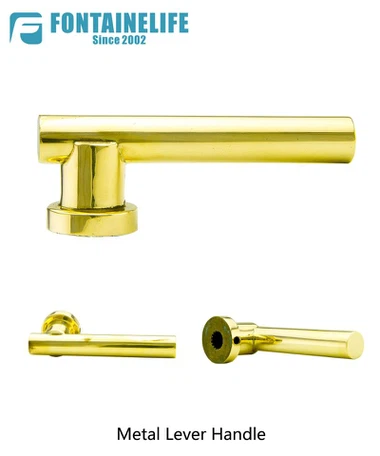 Poignée en laiton pour un design moderne